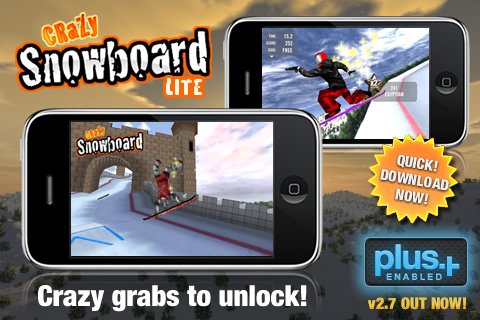 Crazy Snowboard — скриншот 2