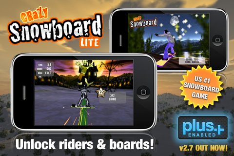 Crazy Snowboard — скриншот 3