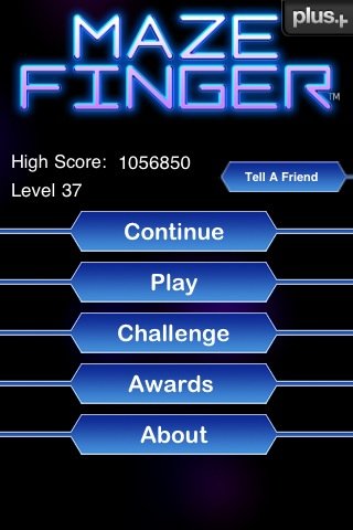MazeFinger Plus — скриншот 4