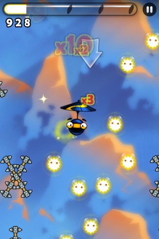 Parachute Ninja — скриншот 2