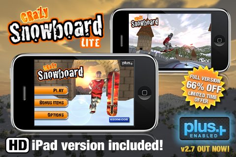 Crazy Snowboard — скриншот 4
