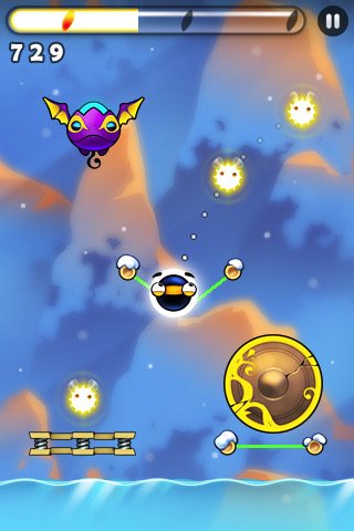 Parachute Ninja — скриншот 1