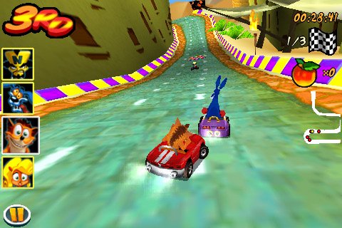 Crash Bandicoot Nitro Kart 3D — скриншот 4