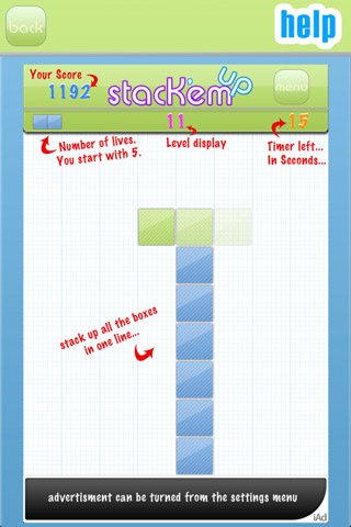 Aa StacK'em Up — скриншот 3