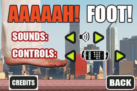 Aaaaah! Foot! — скриншот 1