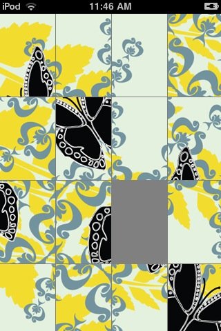 Abstract Butterfly Puzzle Slider — скриншот 5