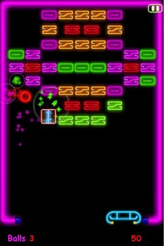 Ace Glow Brick Breaker 2 - кадр 1