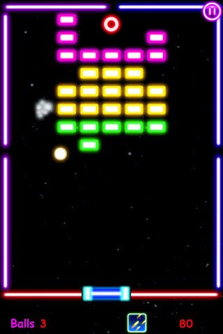 Ace Glow Brick Breaker — скриншот 4