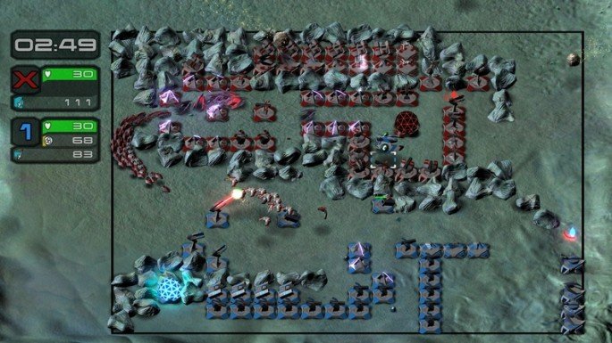 Comet Crash: Bionic Swarm — скриншот 1
