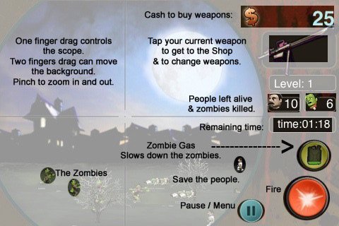 Adv of Zombie Sniper — скриншот 4