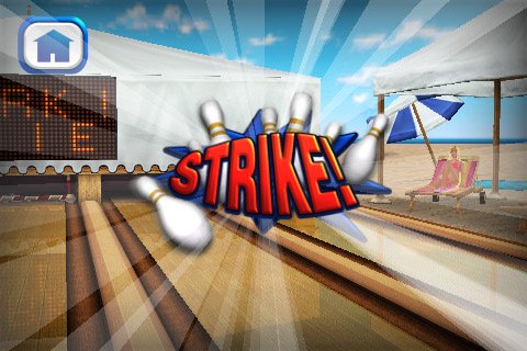 Beach Bowling 3D — скриншот 1