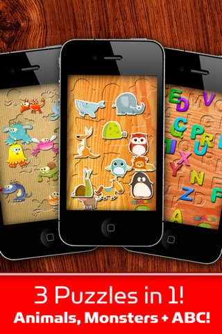 Beautiful Kids Puzzles — скриншот 1