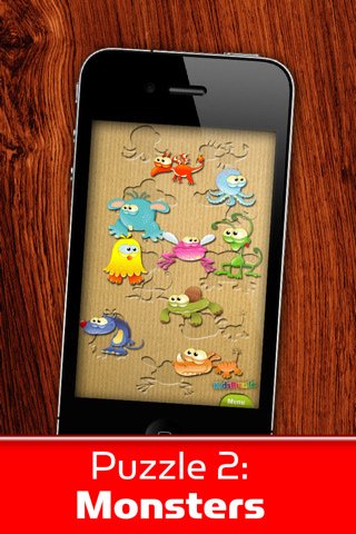 Beautiful Kids Puzzles — скриншот 2
