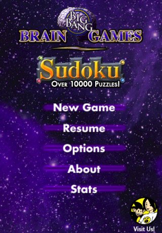 Big Bang Sudoku — скриншот 1