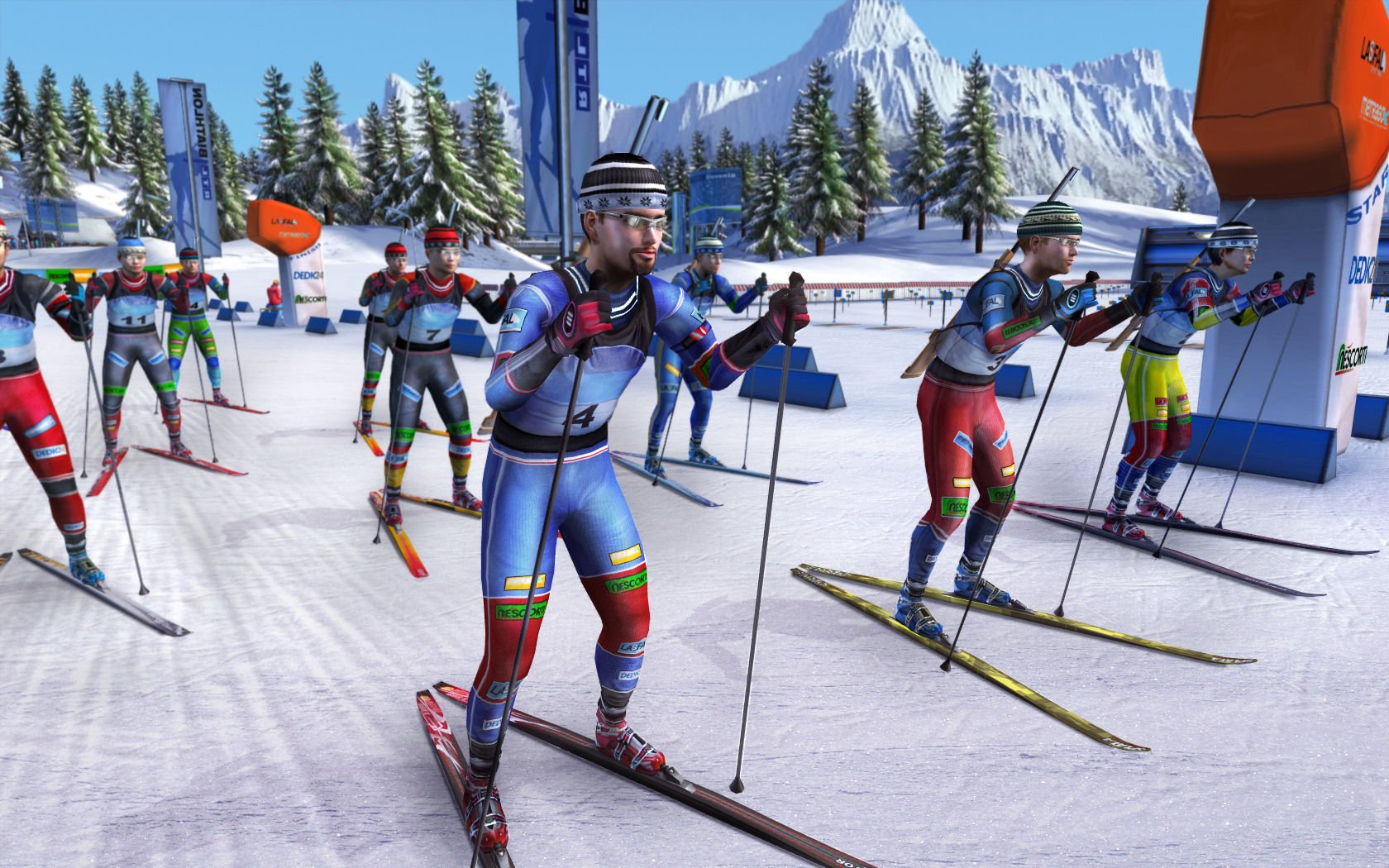 Biathlon 2009 — скриншот 5