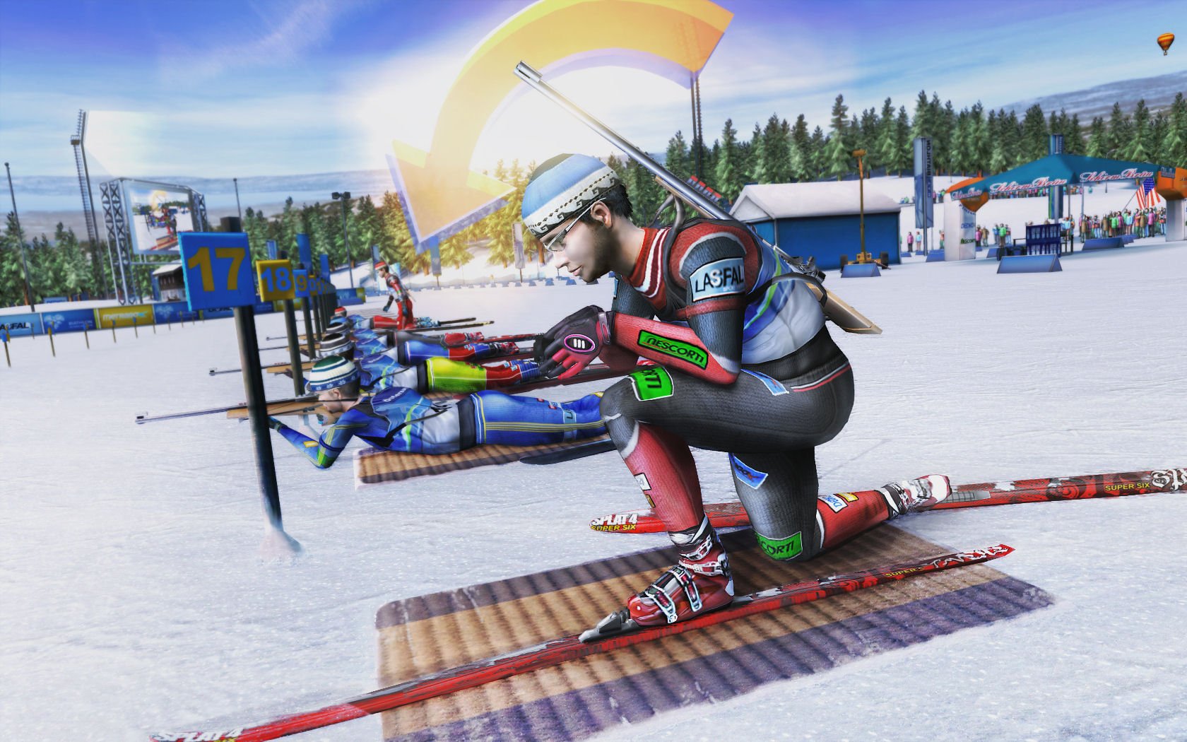 Biathlon 2009 — скриншот 3