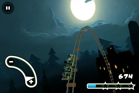 Haunted 3D Rollercoaster Rush - кадр 5