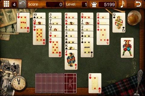 Highland Solitaire — скриншот 2