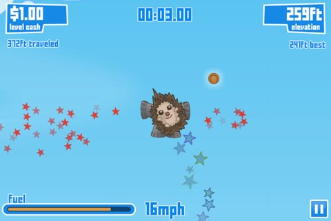Hedgehog Launch — скриншот 2