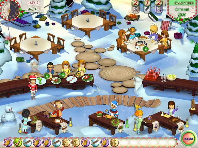 Amelie's Cafe: Holiday Spirit — скриншот 1