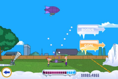 Phineas and Ferb Arcade — скриншот 5