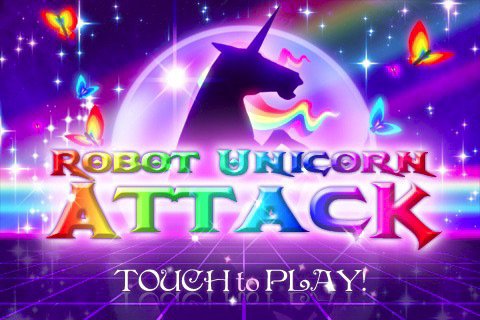 Robot Unicorn Attack — скриншот 1