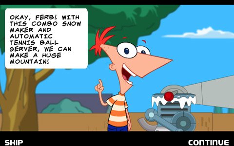 Phineas and Ferb Arcade — скриншот 4
