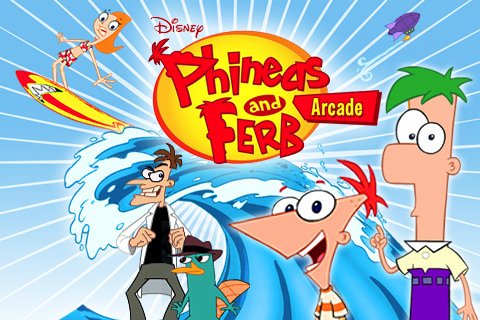 Phineas and Ferb Arcade — скриншот 1