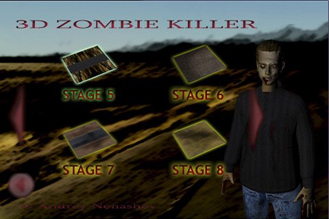 3D Zombie Killer — скриншот 3
