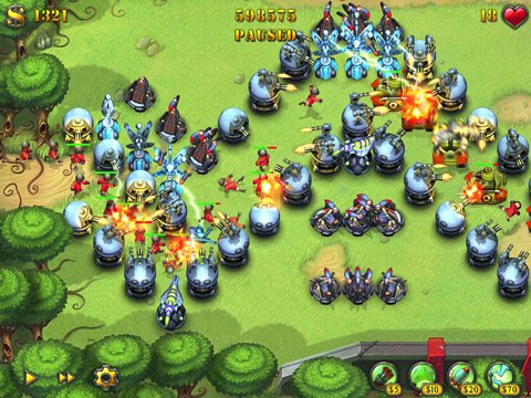 Fieldrunners — скриншот 1