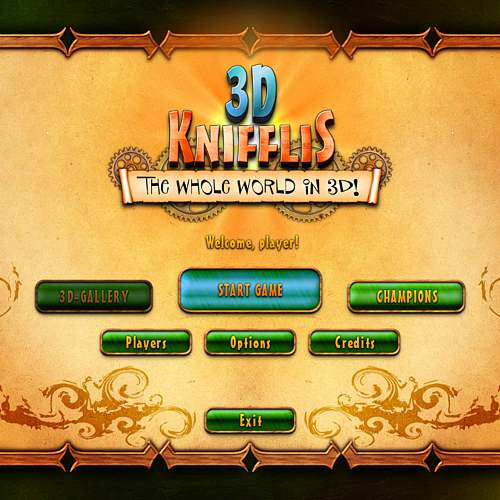 3D Knifflis: The Whole World in 3D! — скриншот 3