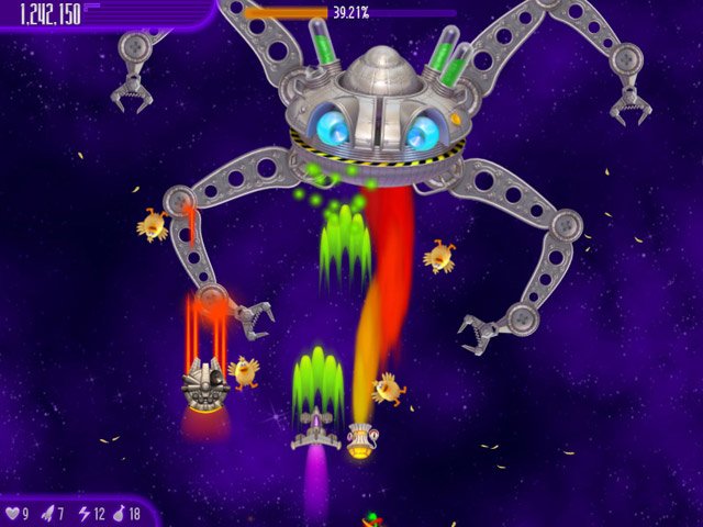 Chicken Invaders 4: Ultimate Omelette — скриншот 1