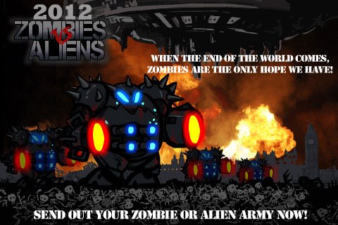 2012 Zombies vs Aliens — скриншот 4