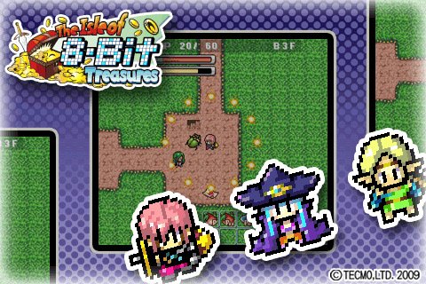 The Isle of 8-Bit Treasures — скриншот 1