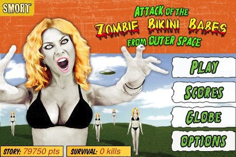 Attack Of The Zombie Bikini Babes From Outer Space — скриншот 1