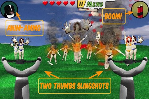 Attack Of The Zombie Bikini Babes From Outer Space — скриншот 3