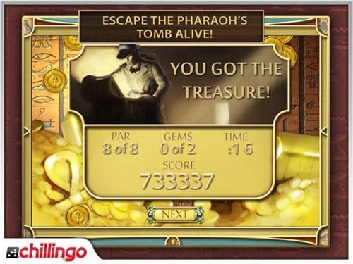 Mummy's Treasure — скриншот 2