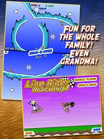 Line Rider Racing - кадр 1