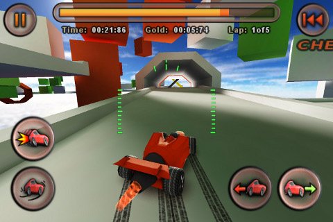 Jet Car Stunts — скриншот 5