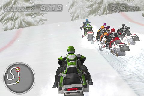 Snow Moto Racing — скриншот 5