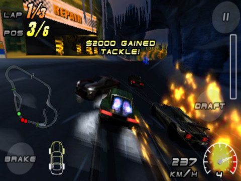 Raging Thunder 2 — скриншот 4