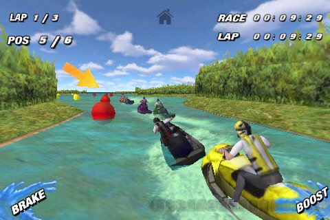 Aqua Moto Racing — скриншот 3