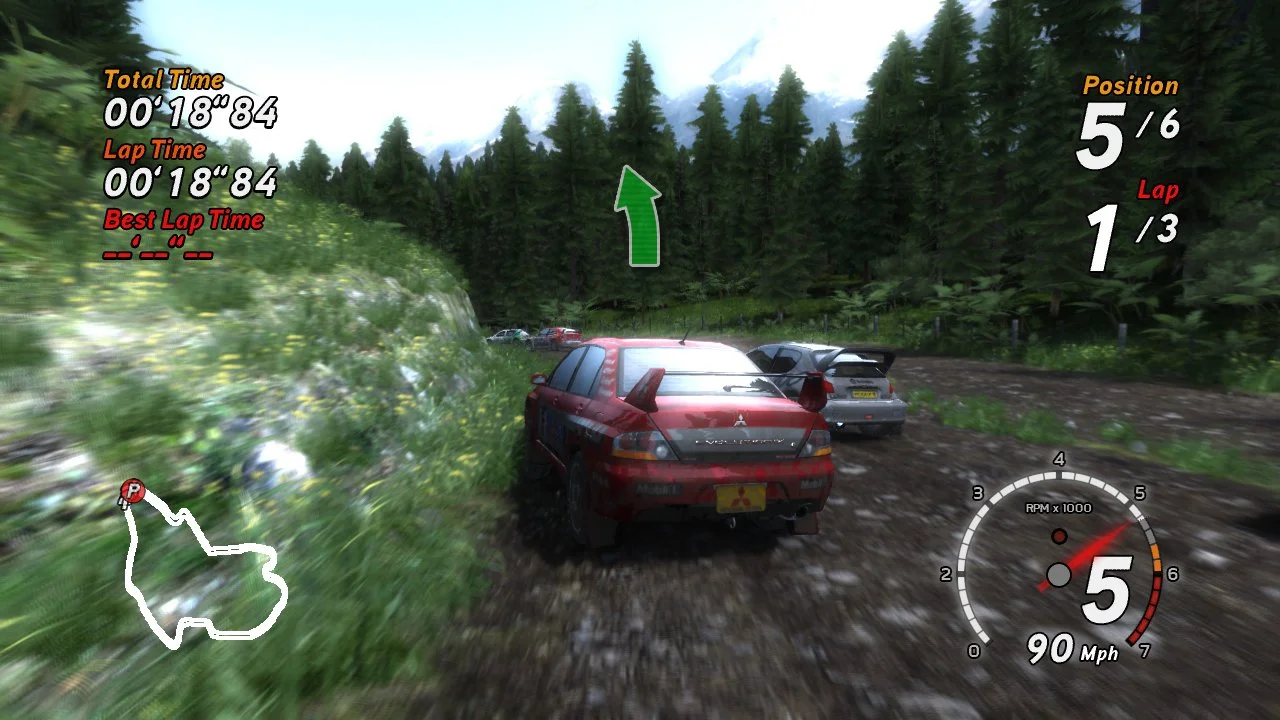 SEGA Rally 3 - кадр 3