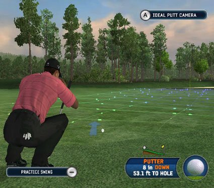 Tiger Woods PGA Tour 08 — скриншот 1