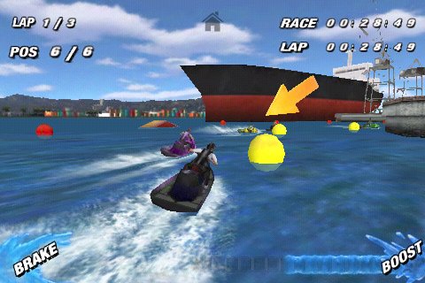 Aqua Moto Racing — скриншот 1