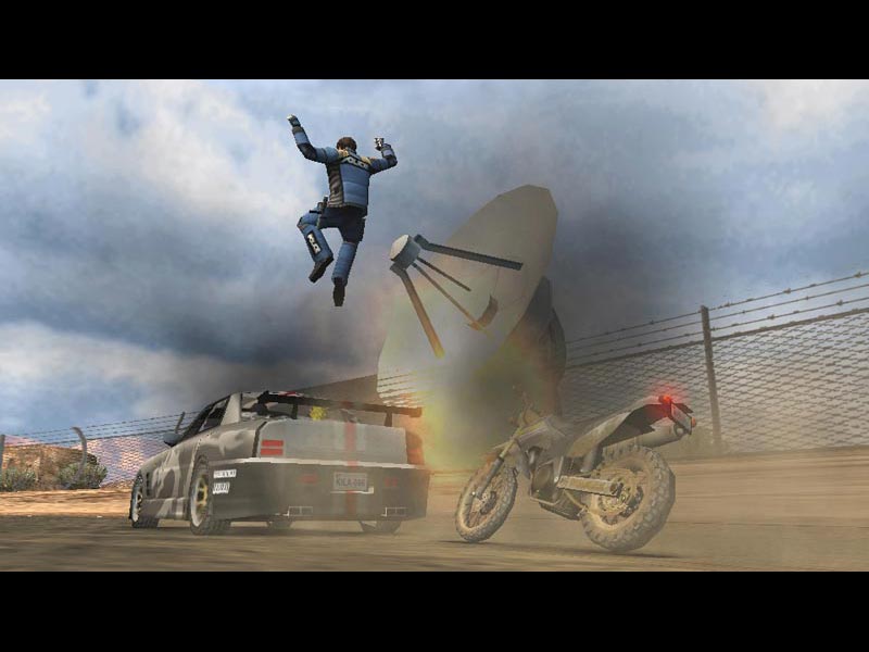 Pursuit Force — скриншот 1