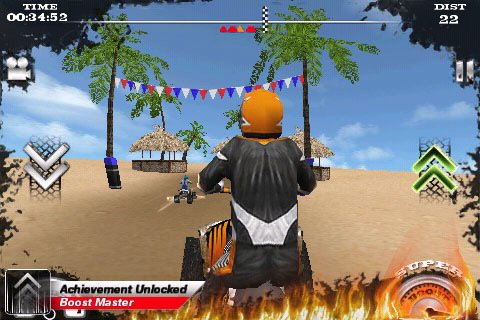 Dirt Moto Racing — скриншот 1