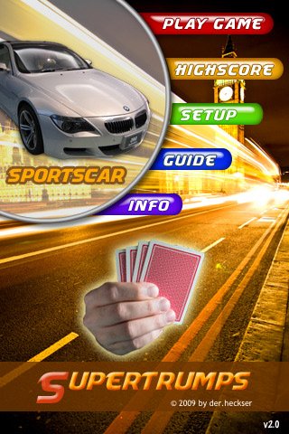 Super Trumps Sports Cars — скриншот 5