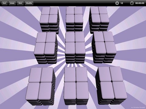 Mahjong 3D — скриншот 1