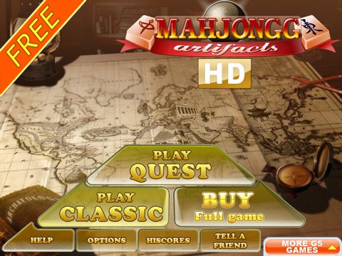 Mahjong Artifacts — скриншот 1
